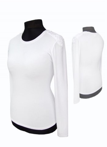 T-shirt with long sleeves GIEDINNE Female dress