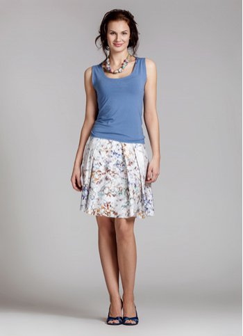 Floral skirt Columbine Female dress