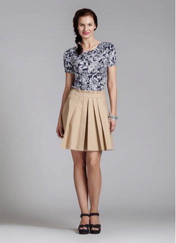 Pleated skirt Lunaria Female dress