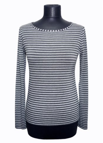 T-shirt Grey lines Female dress