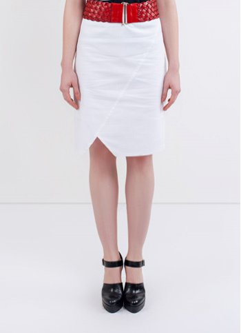 Asymetric pencil skirt Bianca Female dress