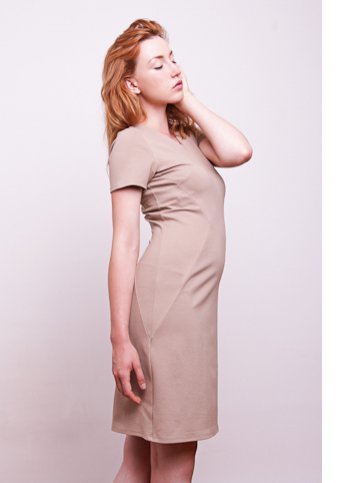 Sheath jersey dress Lisbet Female dress