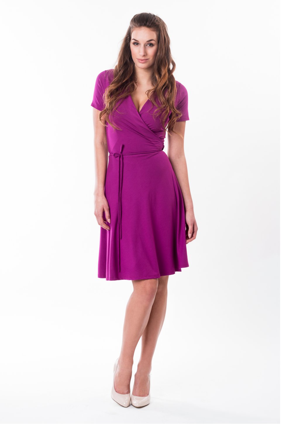 Knit wrap dress Hellebora Female dress