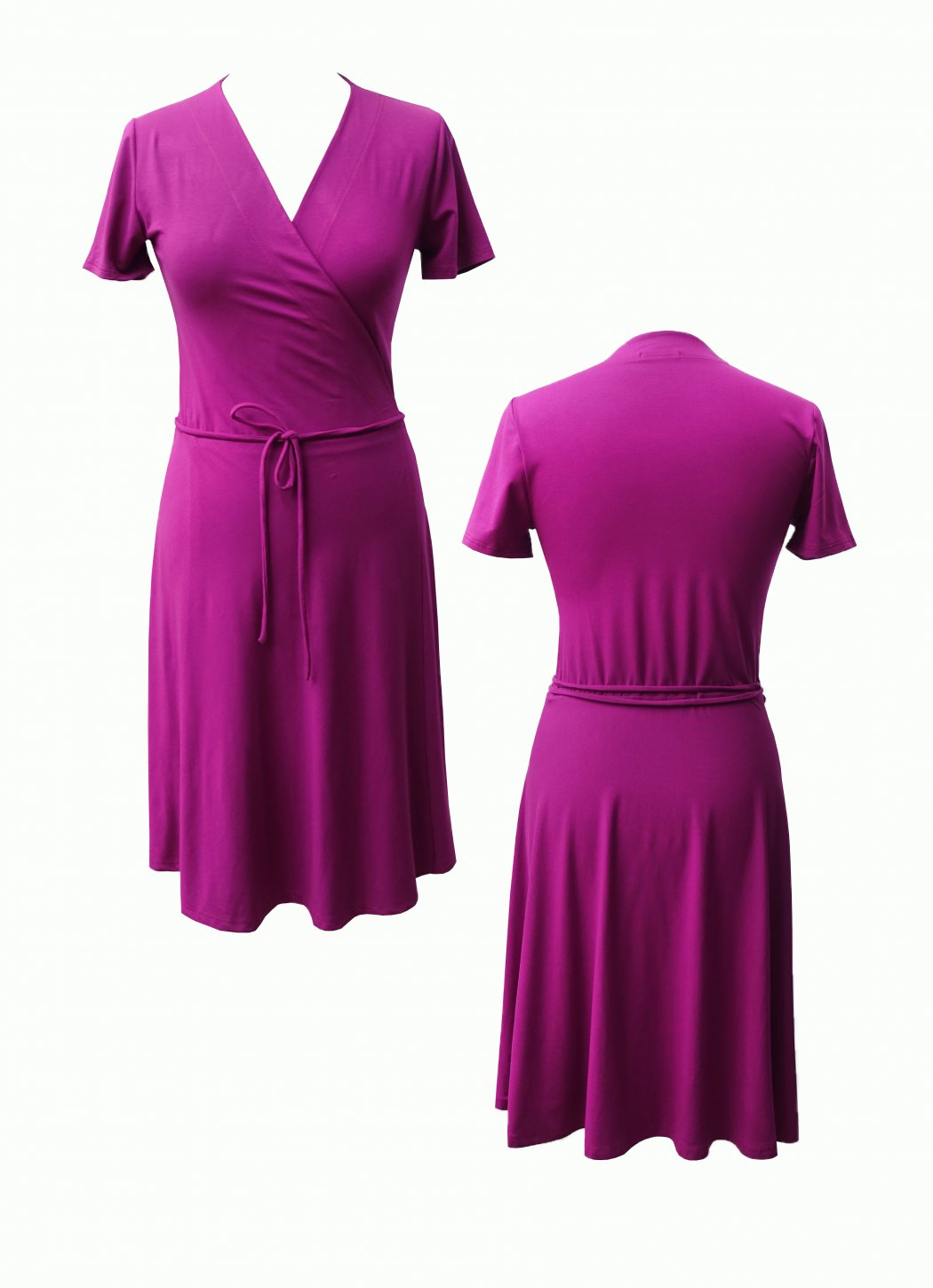 Knit wrap dress Hellebora Female dress