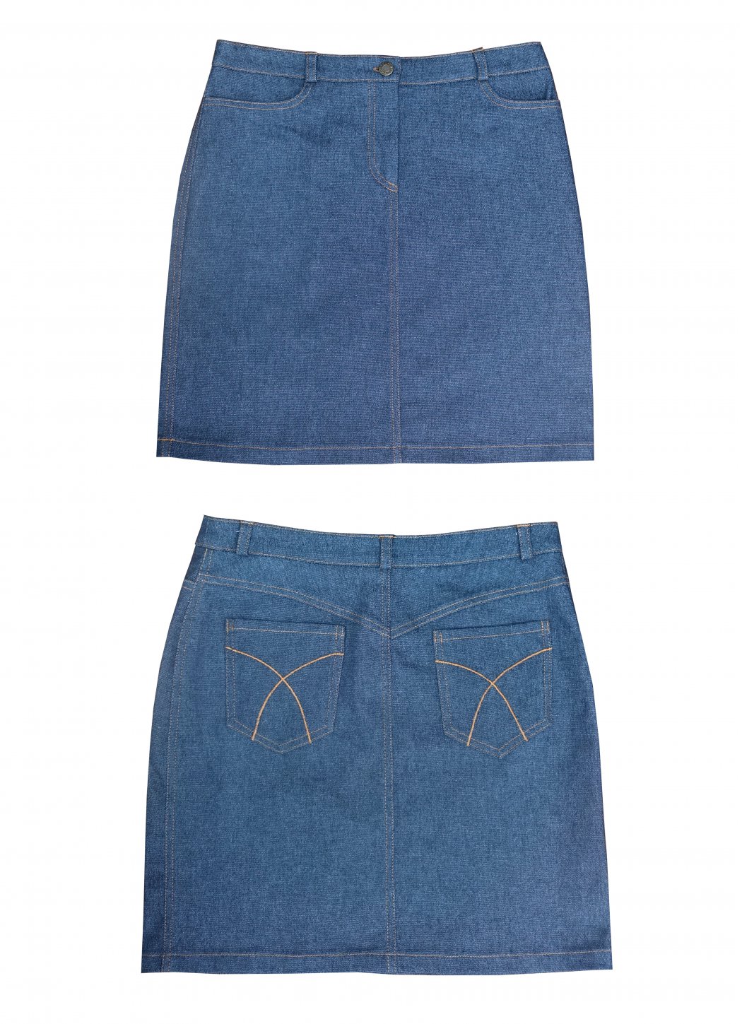 Denim skirt Aspenielle Female dress