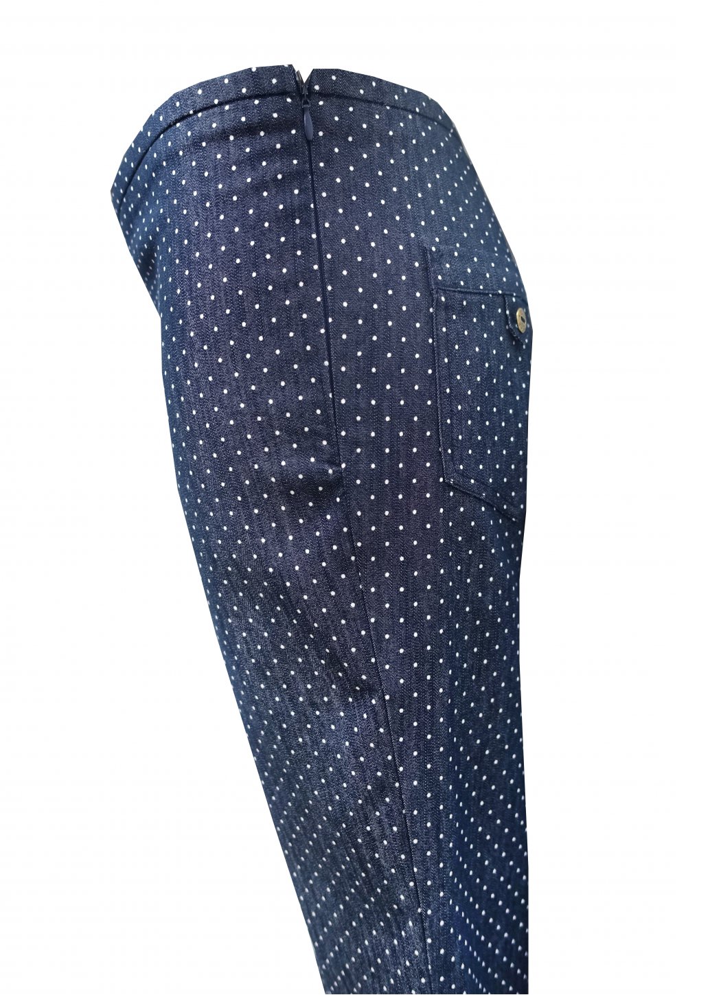 Dotted jeans Female dress