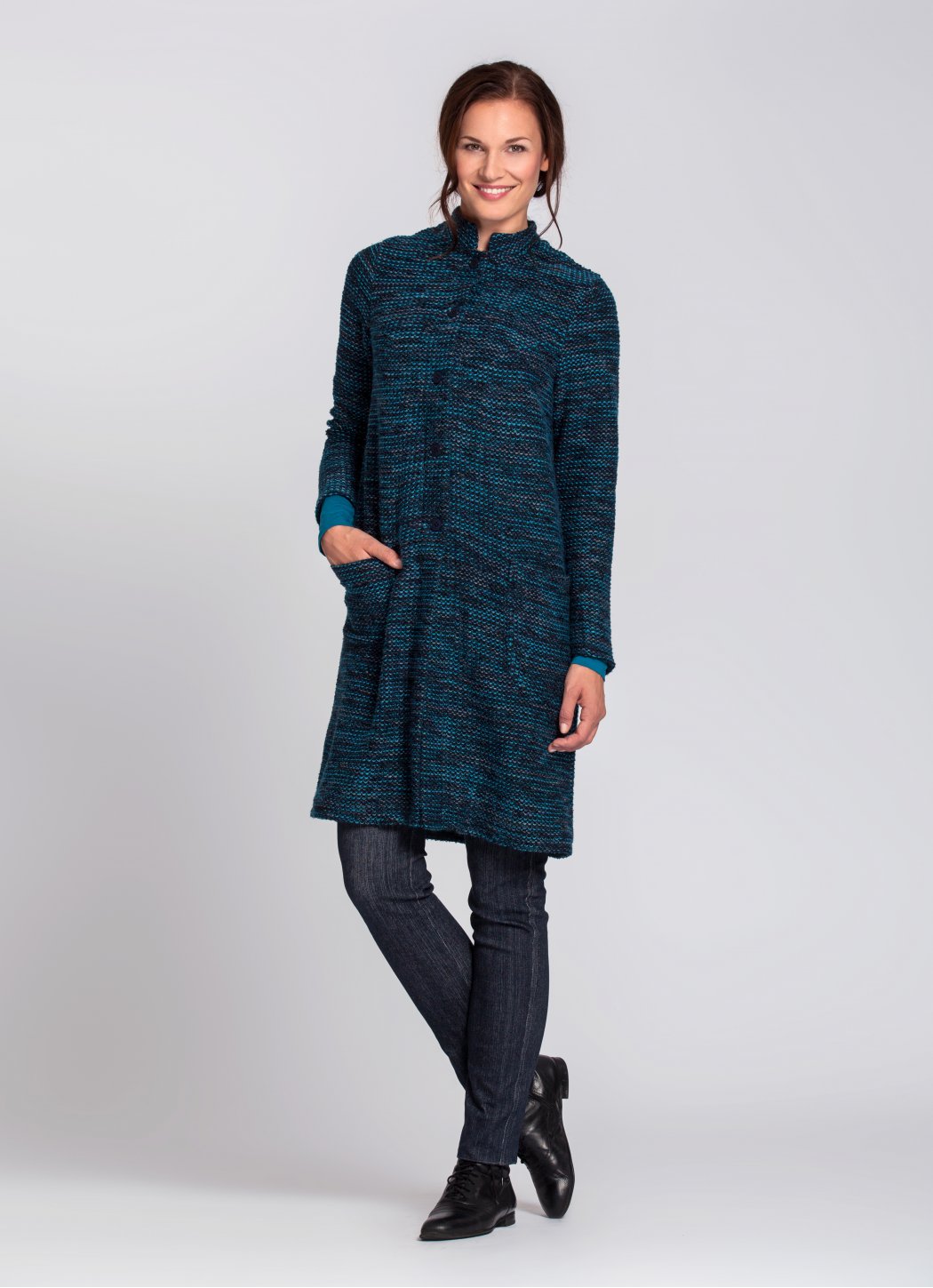 Loose coat-sweater Holland Female dress